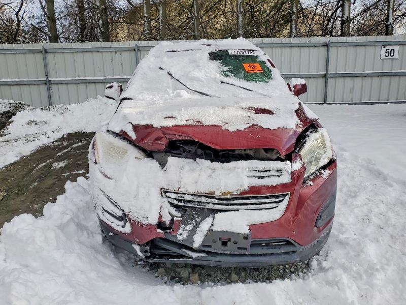 Photo 5 from auction – 2016 CHEVROLET TRAX 1LT with VIN 3GNCJPSB8GL143929