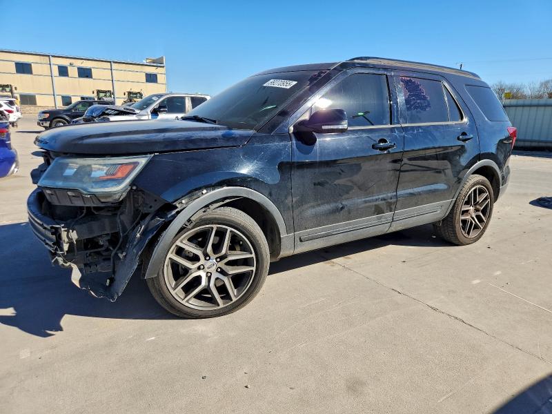 FORD EXPLORER S 2017 with VIN 1FM5K8GT4HGB51467 - Photo from auction
