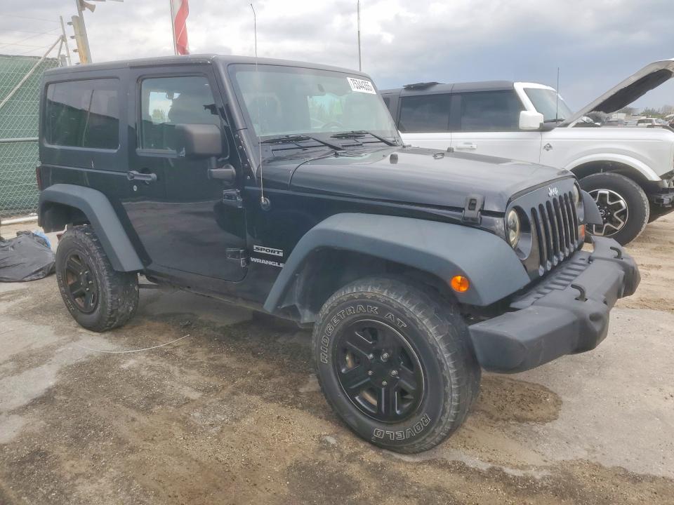 Photo 4 from auction – 2013 JEEP WRANGLER with VIN 1C4AJWAG0DL618634