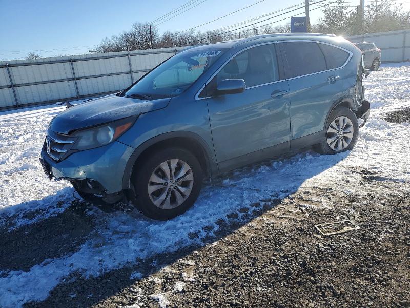 HONDA CR-V EXL 2014 with VIN 2HKRM4H79EH610431 - Photo from auction