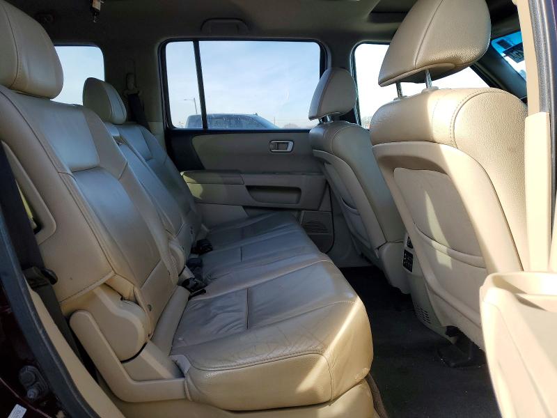 Photo 11 from auction – 2012 HONDA PILOT EXL with VIN 5FNYF3H69CB012438