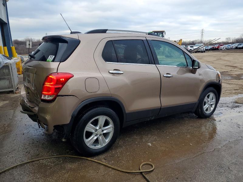 Photo 3 from auction – 2018 CHEVROLET TRAX 1LT with VIN 3GNCJLSB1JL392587