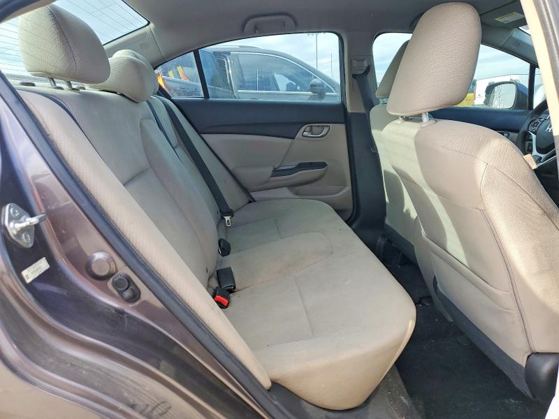 Photo 10 from auction – 2013 HONDA CIVIC LX with VIN 2HGFB2F59DH547273