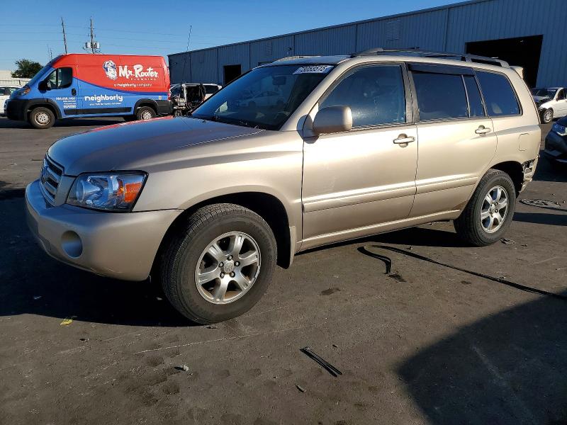 TOYOTA HIGHLANDER 2007 with VIN JTEDP21A270136622 - Photo from auction