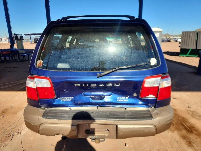 Photo 6 from auction – 2001 SUBARU FORESTER S with VIN JF1SF65581H741908