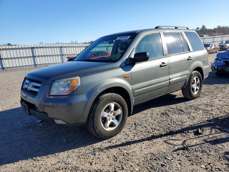 HONDA PILOT EXL 2007 مع رقم تعريف المركبة 5FNYF28787B002217 - صورة من المزاد