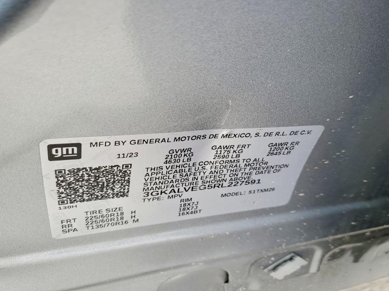 Photo 14 from auction – 2024 GMC TERRAIN SL with VIN 3GKALVEG5RL227591