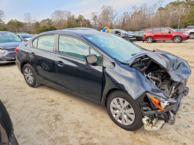 Photo 4 from auction – 2012 HONDA CIVIC LX with VIN 2HGFB2F53CH564150