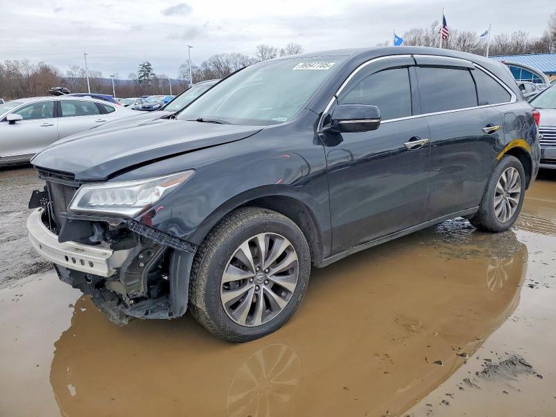 ACURA MDX TECHNO 2014 with VIN 5FRYD4H43EB002046 - Photo from auction