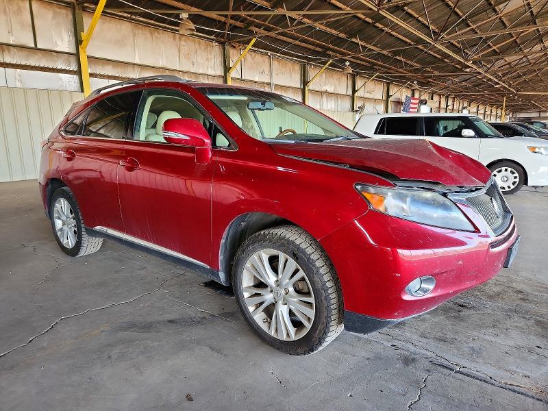 Photo 4 from auction – 2010 LEXUS RX 450H with VIN JTJBC1BA0A2025771