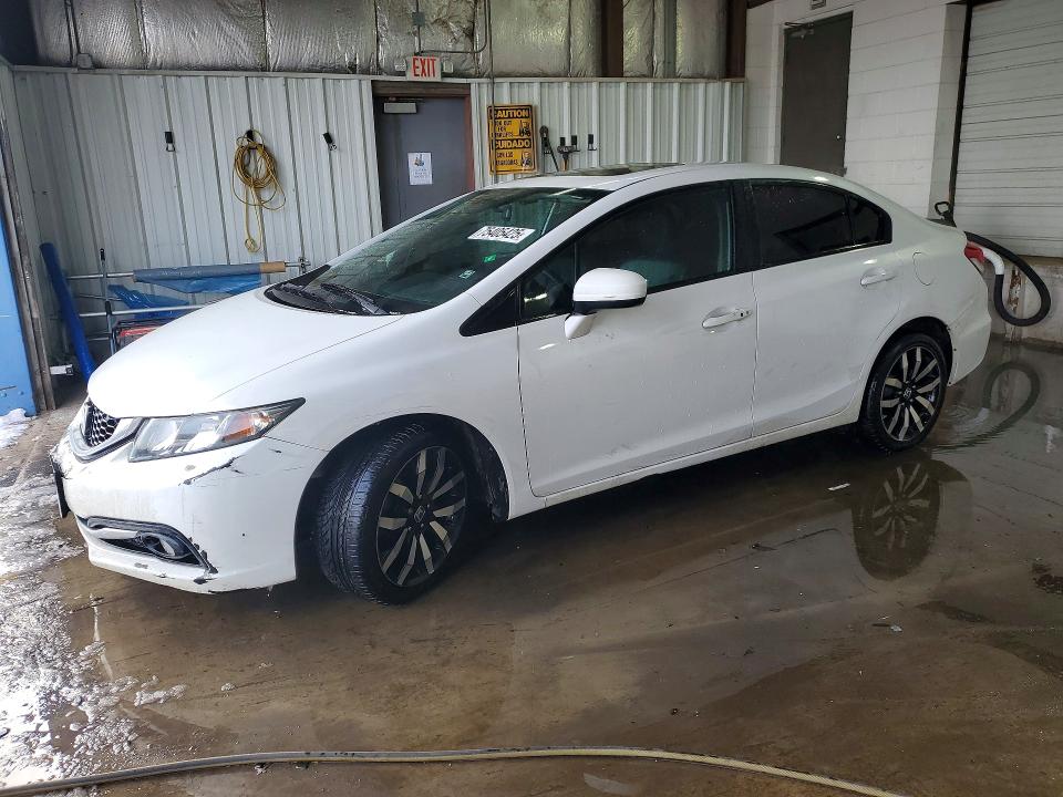 HONDA CIVIC EXL 2014 with VIN 19XFB2F96EE036554 - Photo from auction