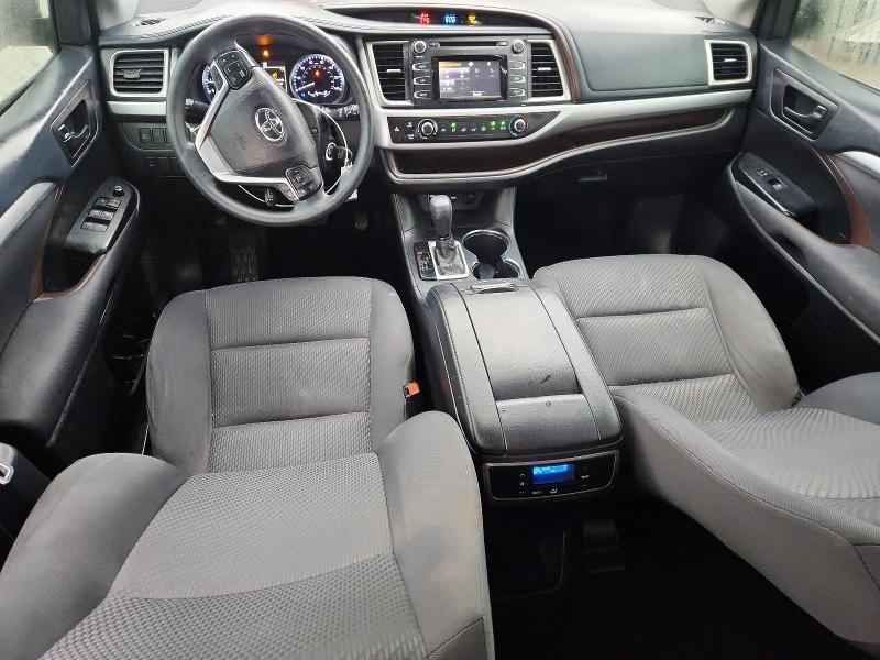 Photo 8 from auction – 2019 TOYOTA HIGHLANDER with VIN 5TDZARFH0KS054226