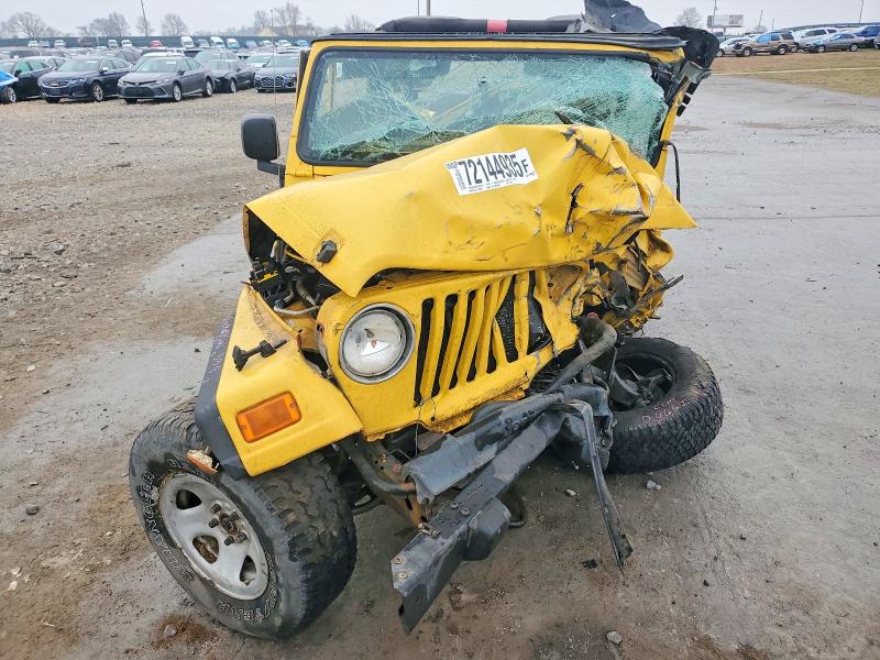Photo 5 from auction – 2004 JEEP WRANGLER / TJ with VIN 1J4FA29144P715711