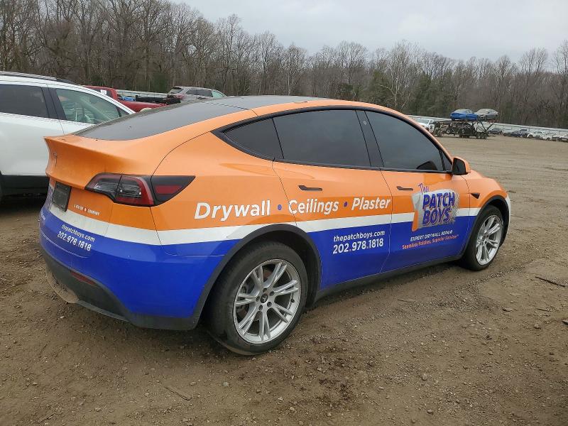 Photo 3 from auction – 2022 TESLA MODEL Y with VIN 7SAYGDEE9NF377545
