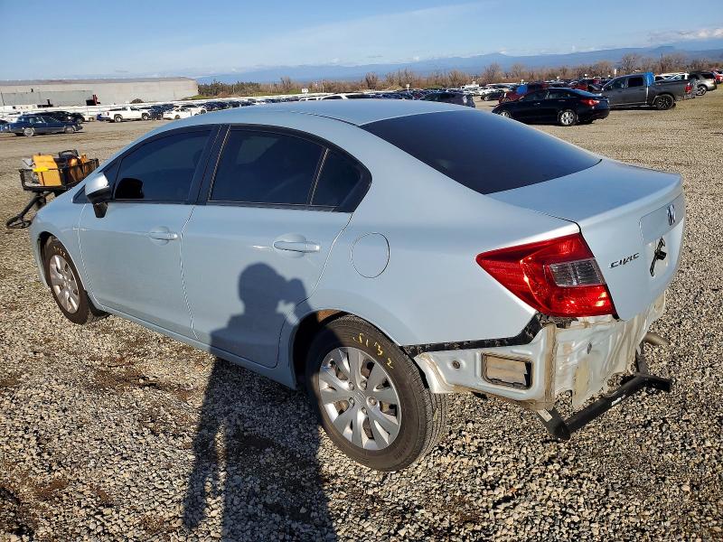 Photo 2 from auction – 2012 HONDA CIVIC with VIN 2HGFB2F59CH535297