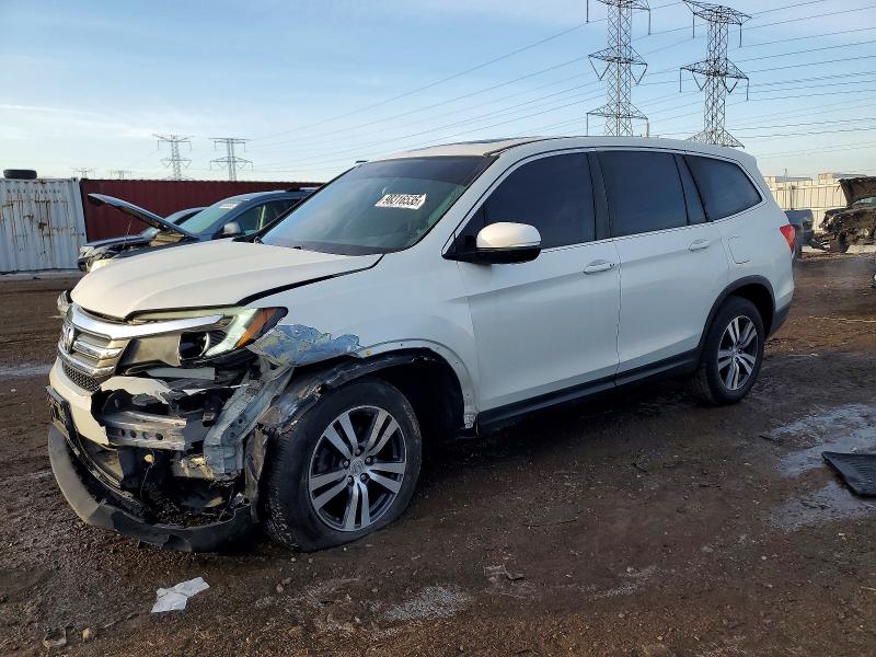HONDA PILOT EXL 2016 with VIN 5FNYF6H50GB029045 - Photo from auction