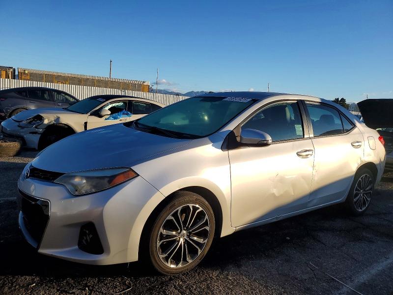 TOYOTA COROLLA L 2015 with VIN 2T1BURHE7FC256846 - Photo from auction