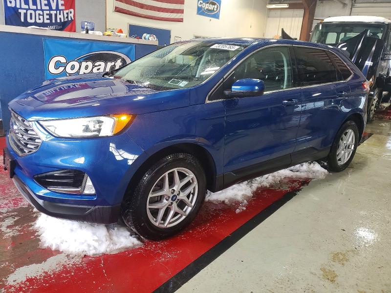 FORD EDGE SEL 2022 with VIN 2FMPK4J9XNBA09903 - Photo from auction