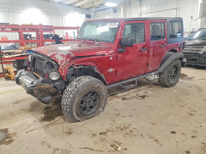 Photo 1 from auction – 2013 JEEP WRANGLER U with VIN 1C4BJWDG8DL587696