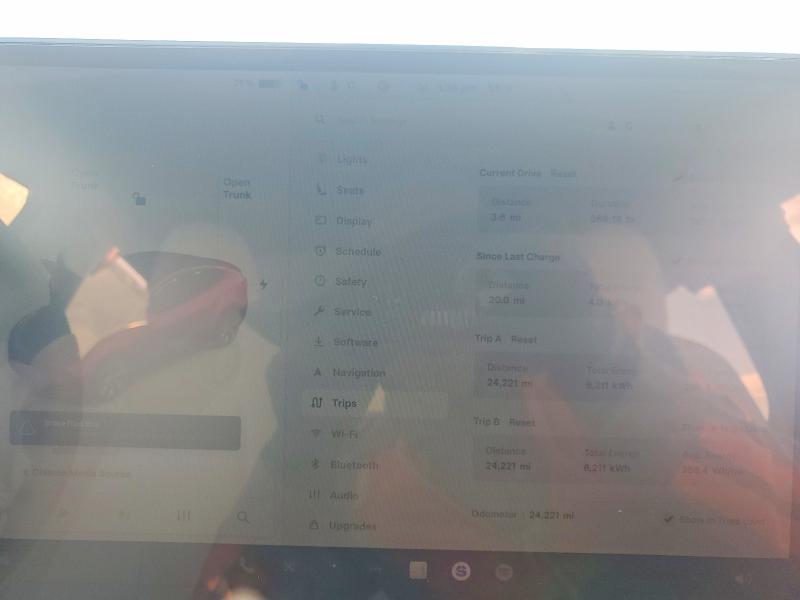 Photo 9 from auction – 2024 TESLA MODEL Y with VIN 7SAYGDEE6RF995590