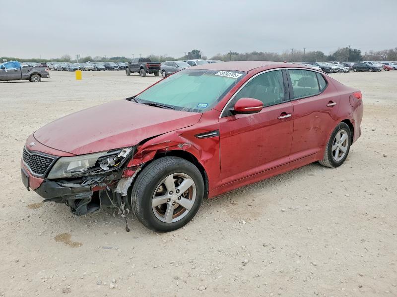 KIA OPTIMA LX 2015 with VIN 5XXGM4A79FG397401 - Photo from auction