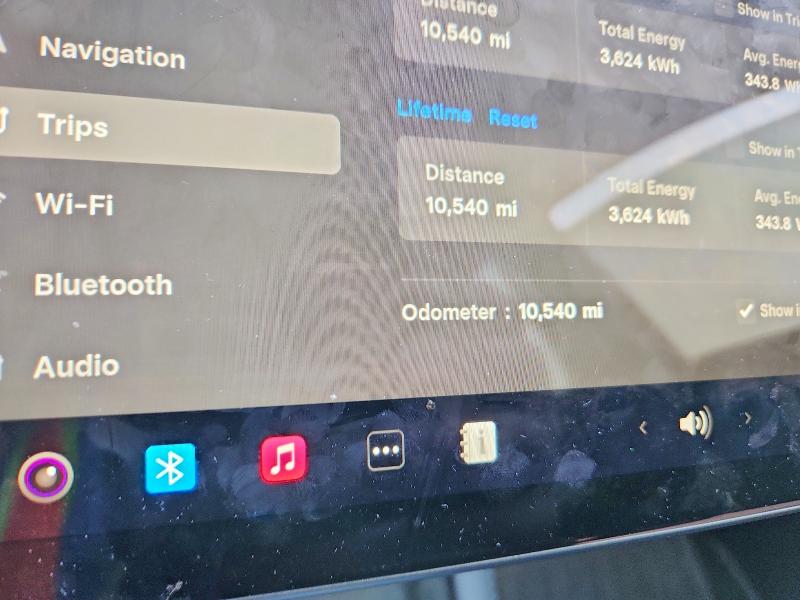 Photo 9 from auction – 2024 TESLA MODEL 3 with VIN 5YJ3E1ET1RF866568