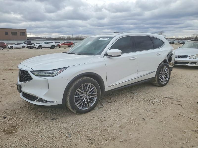 ACURA MDX ADVANC 2022 with VIN 5J8YE1H86NL003450 - Photo from auction
