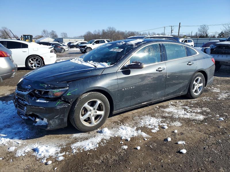 CHEVROLET MALIBU LS 2017 with VIN 1G1ZB5ST1HF238074 - Photo from auction