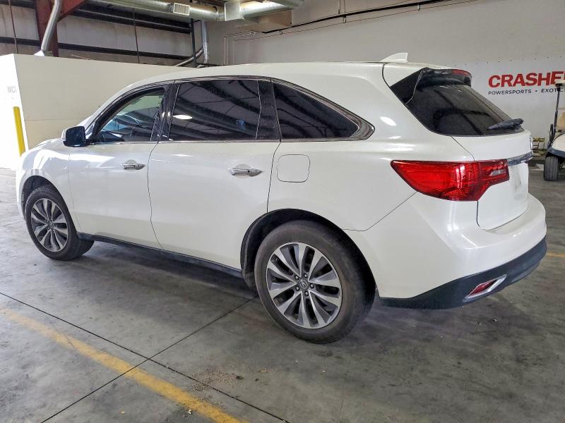 Photo 2 from auction – 2014 ACURA MDX TECHNO with VIN 5FRYD3H46EB014038