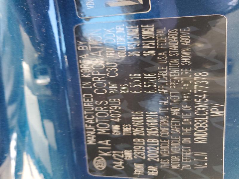 Photo 14 from auction – 2021 KIA NIRO with VIN KNDCB3LCXM5477378