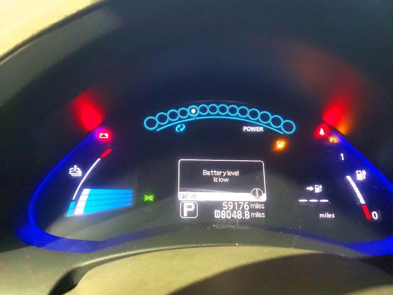 Photo 9 from auction – 2012 NISSAN LEAF with VIN JN1AZ0CP6CT020276