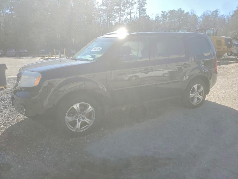 HONDA PILOT EXL 2012 with VIN 5FNYF4H54CB041343 - Photo from auction