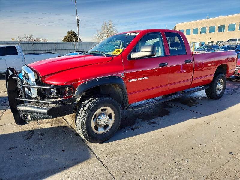 DODGE RAM 2500 S 2005 with VIN 3D7KS28C15G836891 - Photo from auction