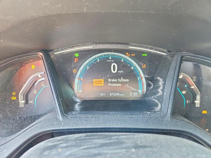 Photo 9 from auction – 2019 HONDA CIVIC LX with VIN 19XFC2F68KE006230