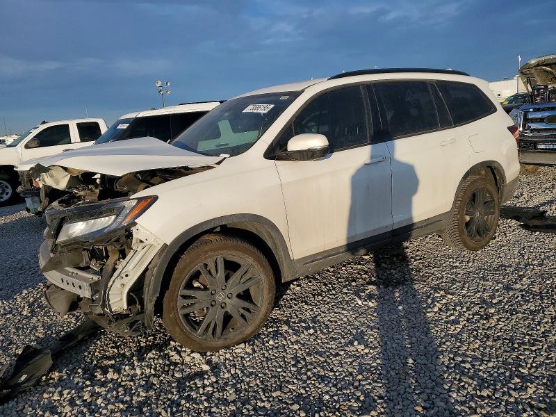 HONDA PILOT BLAC 2021 with VIN 5FNYF6H77MB035759 - Photo from auction