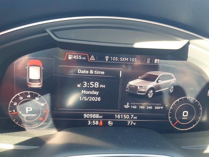 Photo 9 from auction – 2018 AUDI Q7 PREMIUM with VIN WA1LAAF78JD046541