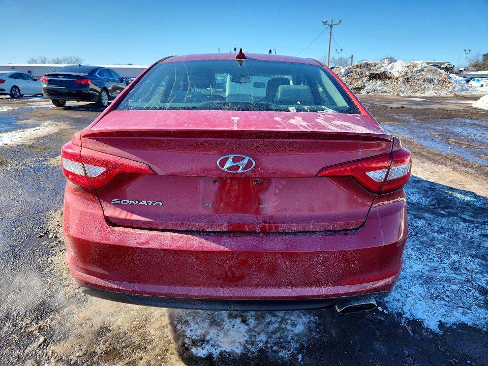 Photo 6 from auction – 2017 HYUNDAI SONATA with VIN 5NPE24AFXHH464597
