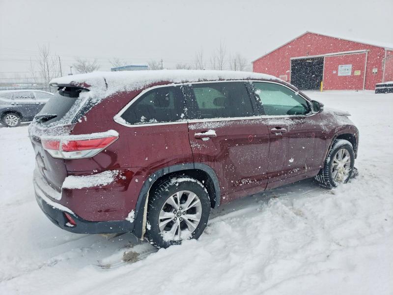 Photo 3 from auction – 2016 TOYOTA HIGHLANDER with VIN 5TDZKRFH4GS173370