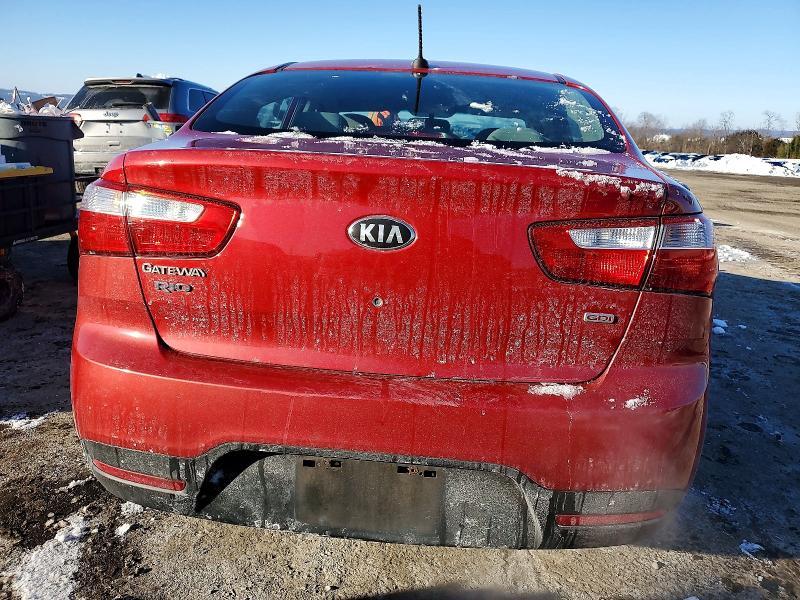 Photo 6 from auction – 2014 KIA RIO LX with VIN KNADM4A30E6356598