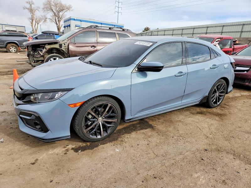 Photo 1 from auction – 2021 HONDA CIVIC with VIN SHHFK7H40MU225626