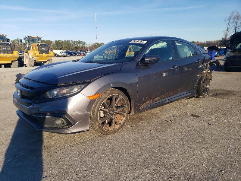 Photo 1 from auction – 2021 HONDA CIVIC with VIN 2HGFC2F8XMH554868