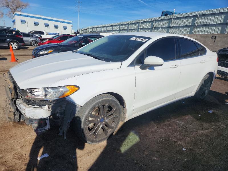 FORD FUSION SE 2018 with VIN 3FA6P0HD5JR246319 - Photo from auction