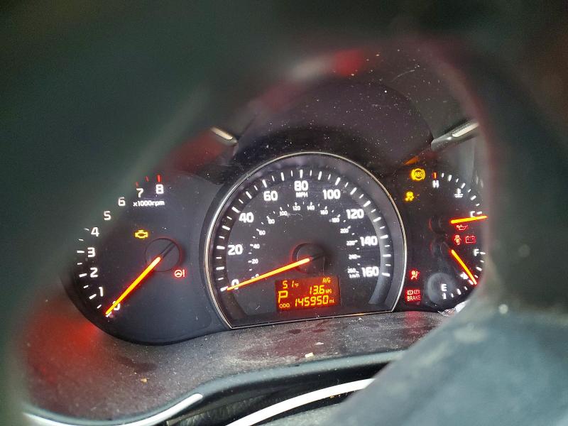 Photo 9 from auction – 2014 KIA SORENTO LX with VIN 5XYKT3A66EG478137