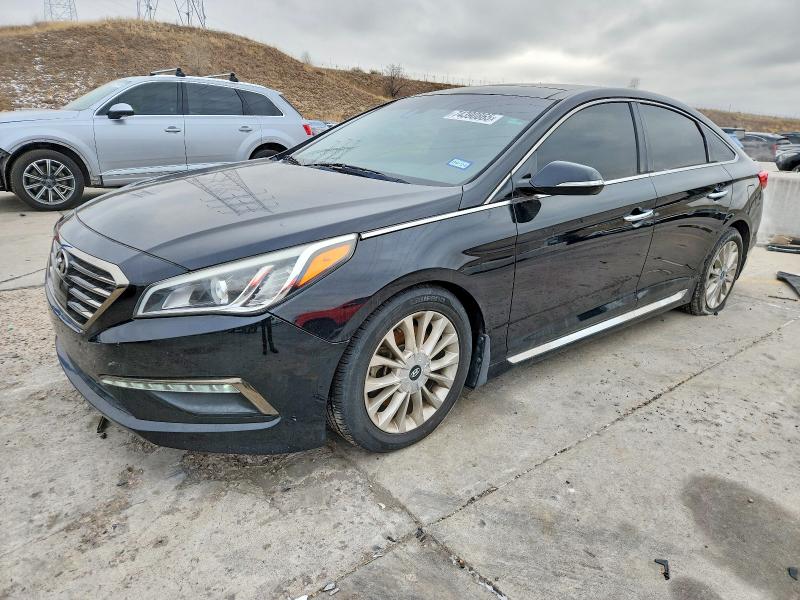 HYUNDAI SONATA 2015 with VIN 5NPE34AF2FH181380 - Photo from auction