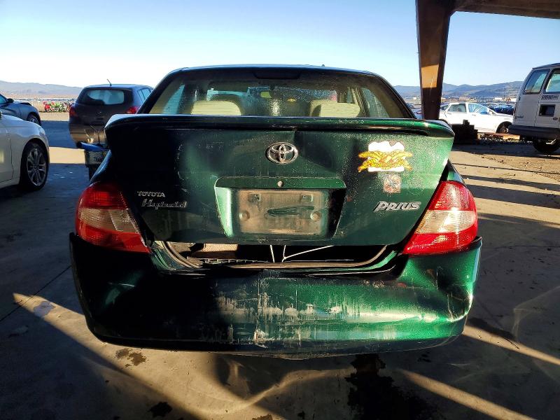 Photo 6 from auction – 2002 TOYOTA PRIUS with VIN JT2BK18UX20059391