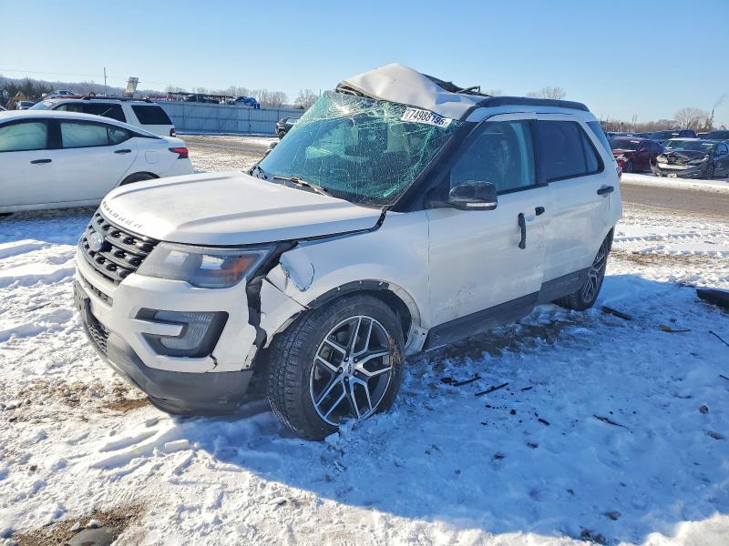 FORD EXPLORER 2017 with VIN 1FM5K8GT4HGD87309 - Photo from auction