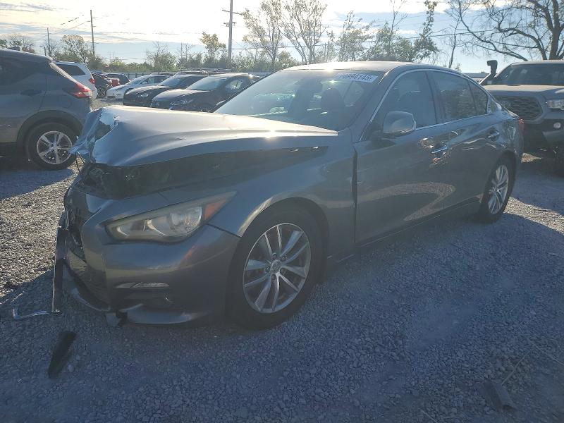 Photo 1 from auction – 2014 INFINITI Q50 BASE with VIN JN1BV7AP8EM683115