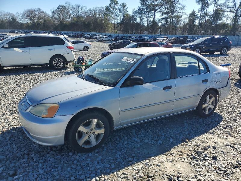 Photo 1 from auction – 2001 HONDA CIVIC with VIN 1HGES165X1L032447