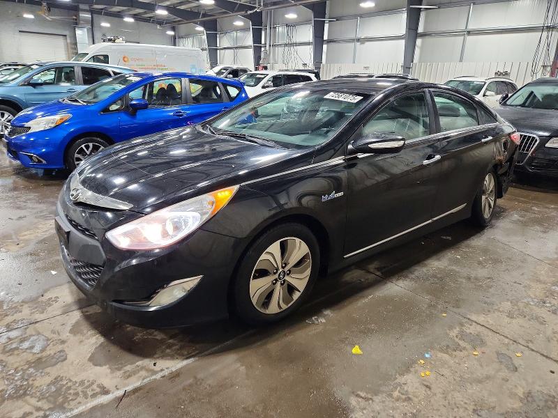 HYUNDAI SONATA HYB 2013 with VIN KMHEC4A45DA090604 - Photo from auction