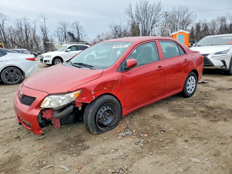 TOYOTA COROLLA BA 2010 with VIN 2T1BU4EE1AC307077 - Photo from auction